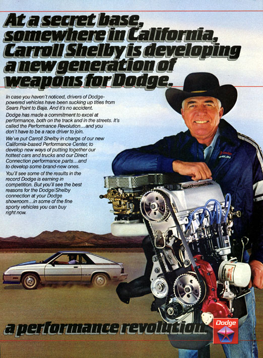 1985 Dodge Performance Brochure Page 3
